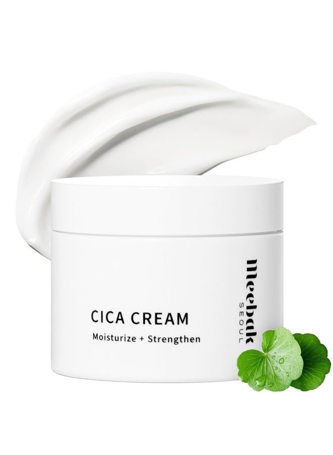Meebak Cica Cream | Daily Repair Moisturizer with Niacinamide, Ceramide, & Retinol | Deep Hydration & Soothing | Locks in Moisture | Suitable for Sensitive Skin - Image 1