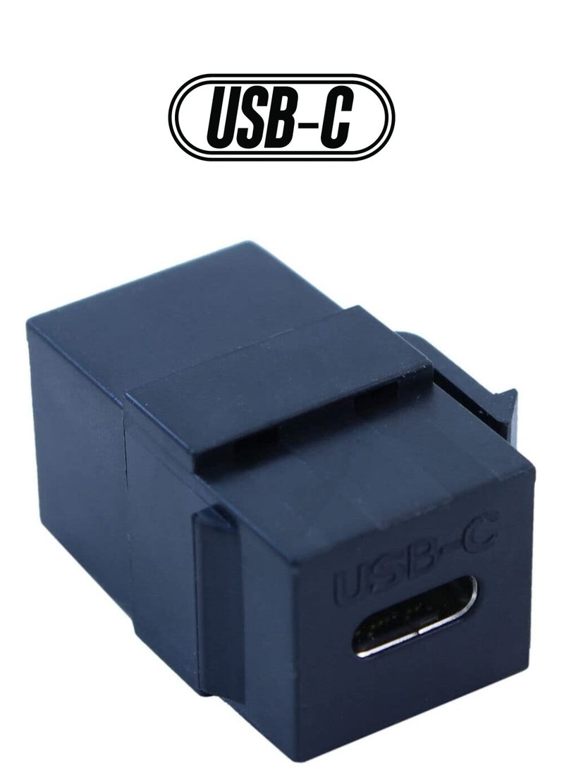 DKURVE DKURVE® Keystone Jack Coupler Female Coupler Type C  - Image 1