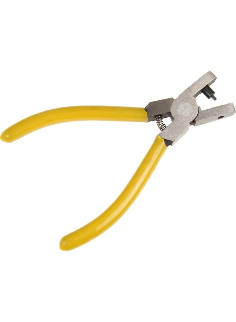 Oasisgalore Leather Hole Punch Plier – 2.0mm Universal Tool for DIY and Repair  - Image 1