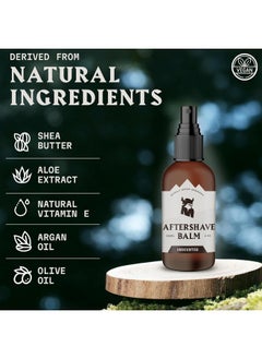Striking Viking Shaving Products For Men - Unscented (4 Oz Bottle) - Unscented Aftershave For Men For Skin Protection - After Shave Balm For Men (4.0 Fl Oz, Unscented)  - Image 3