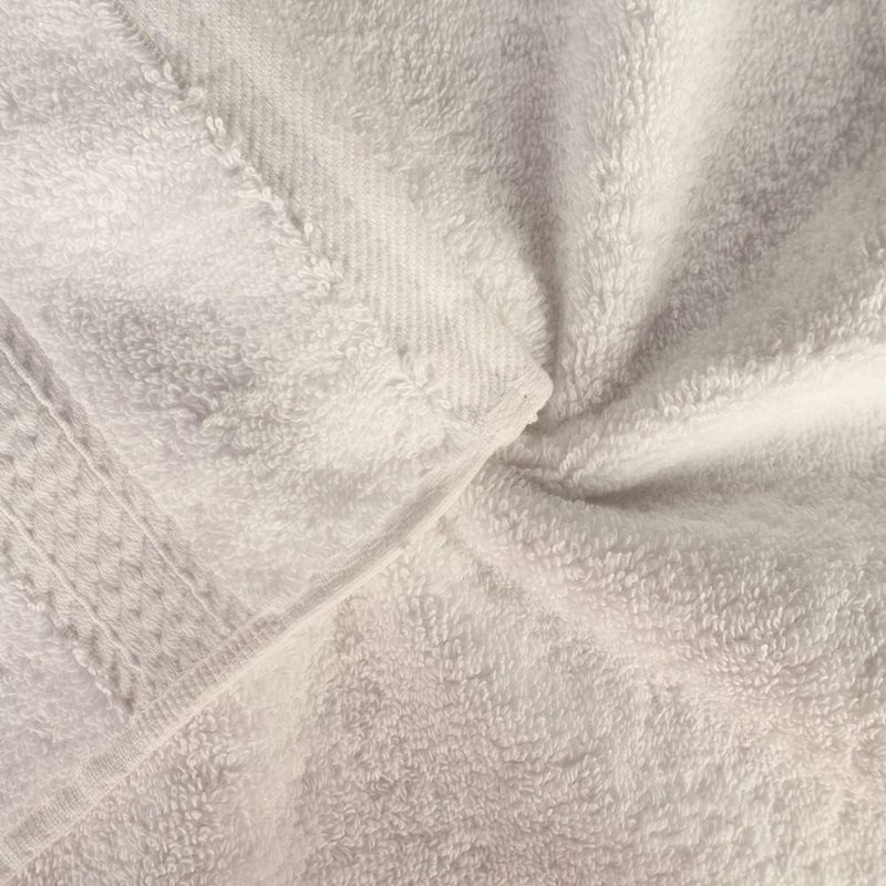 سوبيريور طقم مناشف من الوبر القطني المصري سوبيريور مكون من 3 قطع، يشمل منشفة حمام واحدة، ومنشفة يد واحدة، ومنشفة وجه/منشفة صغيرة واحدة، مناشف فاخرة فائقة النعومة، أساسيات مخملية سميكة، حمام الضيوف، السبا، حمام الفندق، لون كريمي | طقم مناشف فاخرة ناعمة سريعة الجفاف، أساسيات الحمام، حمام الضيوف، السبا، منشفة حمام واحدة، ومنشفة يد واحدة، ومنشفة وجه واحدة، مناشف مادلين - Image 4