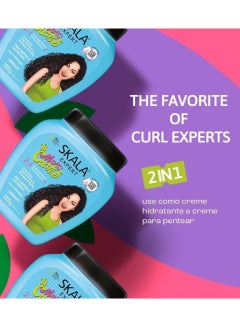 SKALA SKALA Mais Cachos For Hair Type 3ABC - Hydrate Curls Eliminate Frizz, For Curly Hair 2 IN 1 Conditioning Treatment Cream and Cream To Comb 1000g  - Image 5