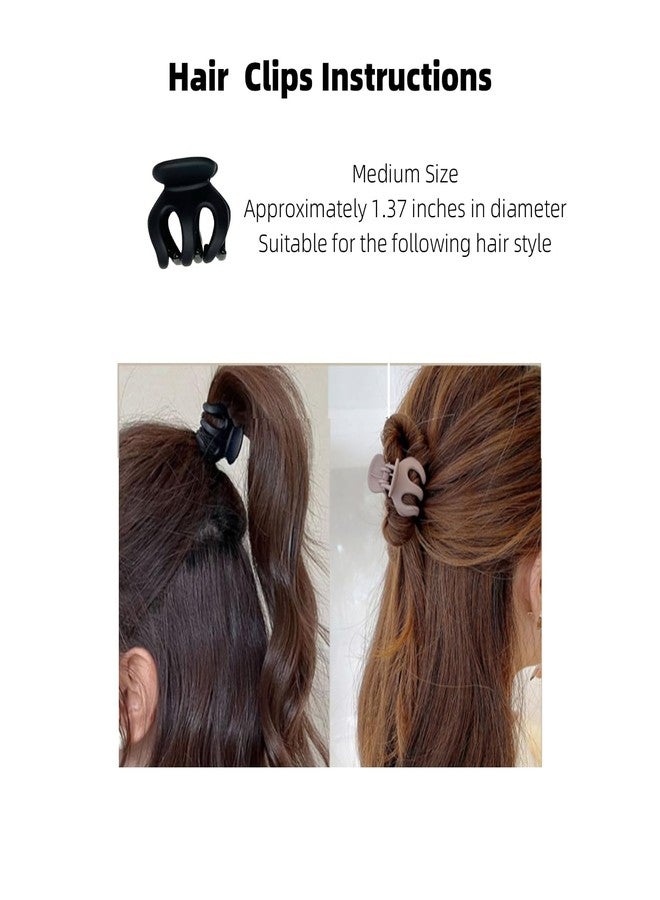 BLBM A Set of Black Hair Clips in Various Sizes, which can be used to Clip Ponytails, Lady Style and so on.(10 Pcs Hair Clip) - Image 4
