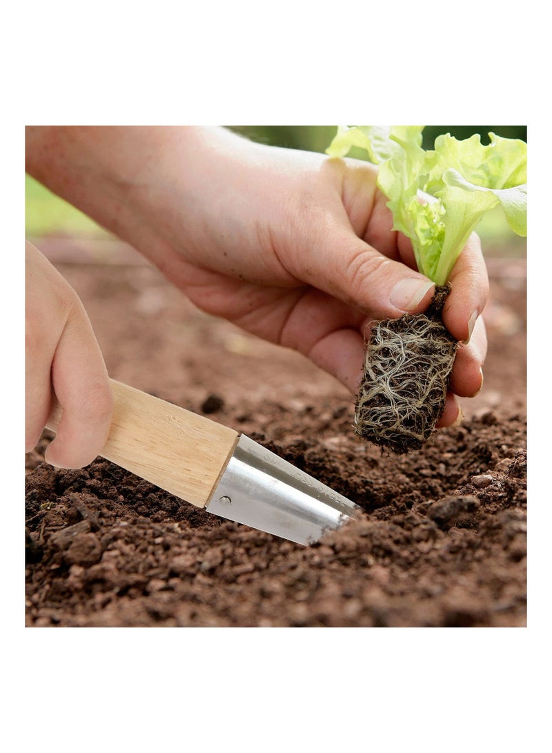 Generic Two 11-Inch Stainless Steel Manual Planters Garden Tools Transplanting Plants Planting Bulbs Digging Gardening - Image 5
