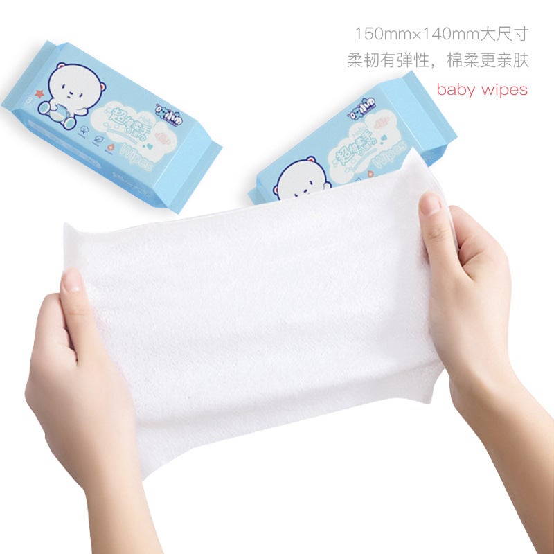 Super Mini Wet Wipes Portable Small Package Extraction Hand And Mouth Cleaning Wet Wipes Female Student Dormitory Hygienic Wet Wipes Baby - Image 4