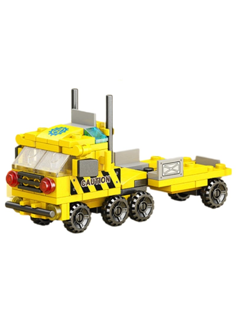 Mini 6-In-1 Engineering Combination 118 Particle Assembly Set Toys, Building Block Assembly Game, Best Learning And Role-Playing, Suitable As A Gift For Boys And Girls Over 6 Years Old  - Image 1