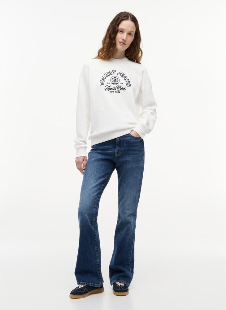TOMMY JEANS Crest Logo Terry Sweatshirt - Image 4
