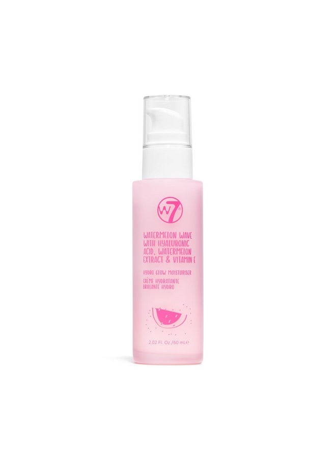 دبليو 7 مرطب W7 Watermelon Wave Hydro-Glow - كريم للوجه غني بمستخلص عصير البطيخ الذي يرطب البشرة بشكل طبيعي 2.02 أونصة سائلة  - Image 1