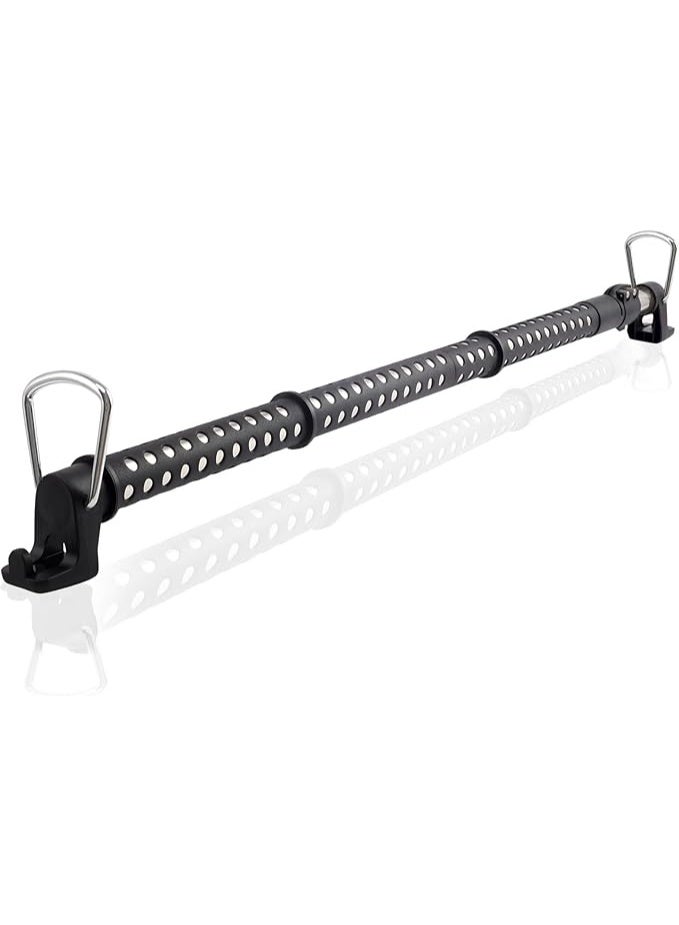 Car Clothes Hanger Bar - Unbreakable Carbon Steel Clothes Rod for Car，Car Clothes Hanger Bar, Clothes Rack for Car Telescopic Adjustable 91CM-164CM - Image 1