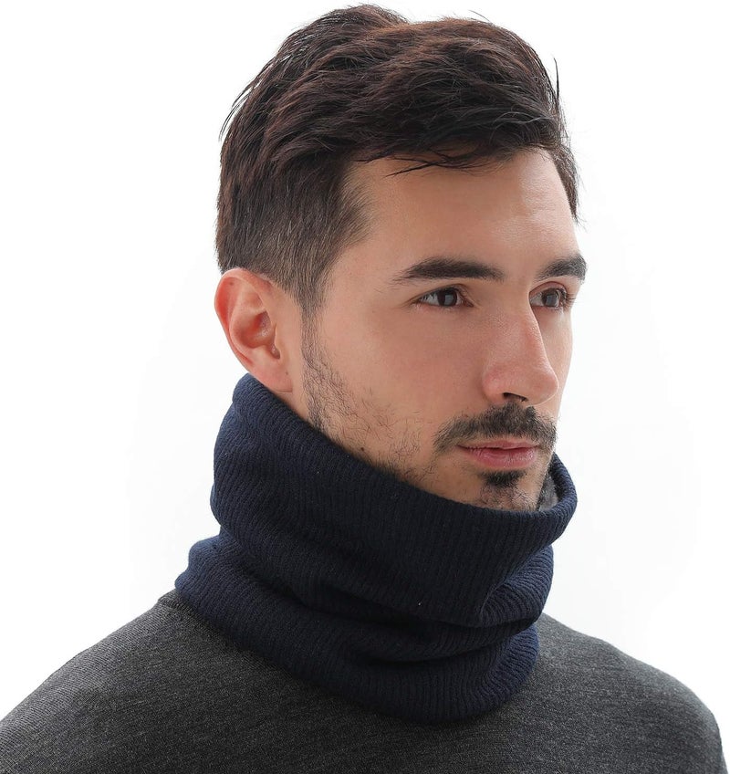 NovForth Winter Neck Warmer Men Ski, Neck Gaiter Face Scarf Women, Fleece Scarf for Men Gaiter Mask, Thick Windproof Scarves - Image 4