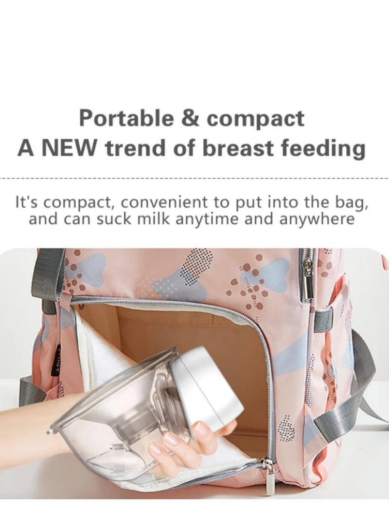 Wearable Electric Breast Milk Pump Automatic Wireless 1200mah Electronic Breast Pump for Baby Feeding Breast Pump Electric (QY-101) - Image 5