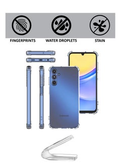 Generic Ultra Clear Flexible Shockproof Silicone  Back Cover With Raised Edge Bumps Protection For Samsung Galaxy A34 5G- Transparent  - Image 4