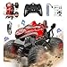 BEZGAR Monster Truck Toys Remote Control Monster Truck with Dancing Spins Lights Music 120 Remote Control Car for Boys 47 5 6 7 8 9 10 Year Old Boys Birthday Gifts Red - Image 2