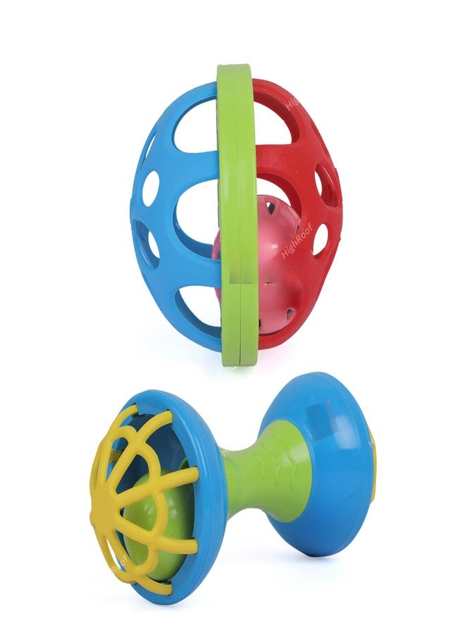 HighRoof Rattles for Kids Babies 0-6 Months Stick Rattle for Babies Early Development Toys for Infants New Born Early Development Toys for Baby Return Gifts for Kids Gifts-Set of 2 Pcs - Image 4