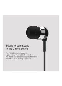 Fineblue Bluetooth In-Ear Stereo Headset White/Black  - Image 3