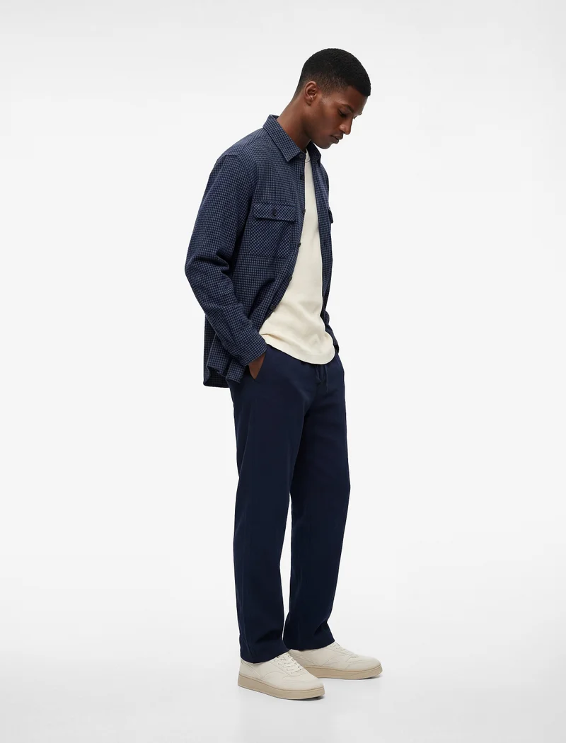 كوتون Drawstring Chino Trousers