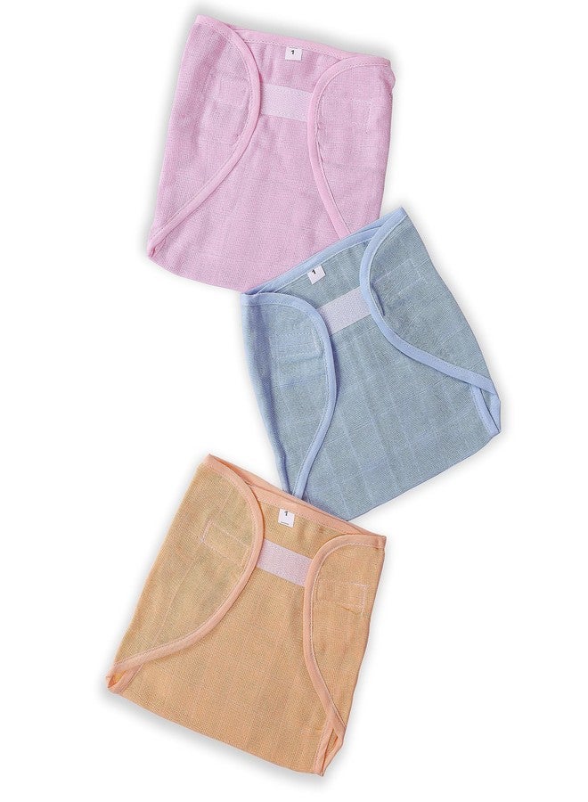 Mamma's Maternity Nappy for New Born Baby | Cotton Cloth Langot for Babies | Washable and Reusable Langots (Pack of 6) (0-3 Months) (Multicolor) - Image 2