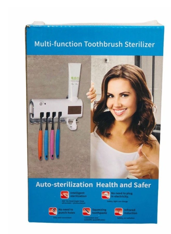 JAJEEK Multi-Function Toothbrush Sterilizer and Sanitizer – UV Sterilization, Charging, and Storage for Home Use - Image 5