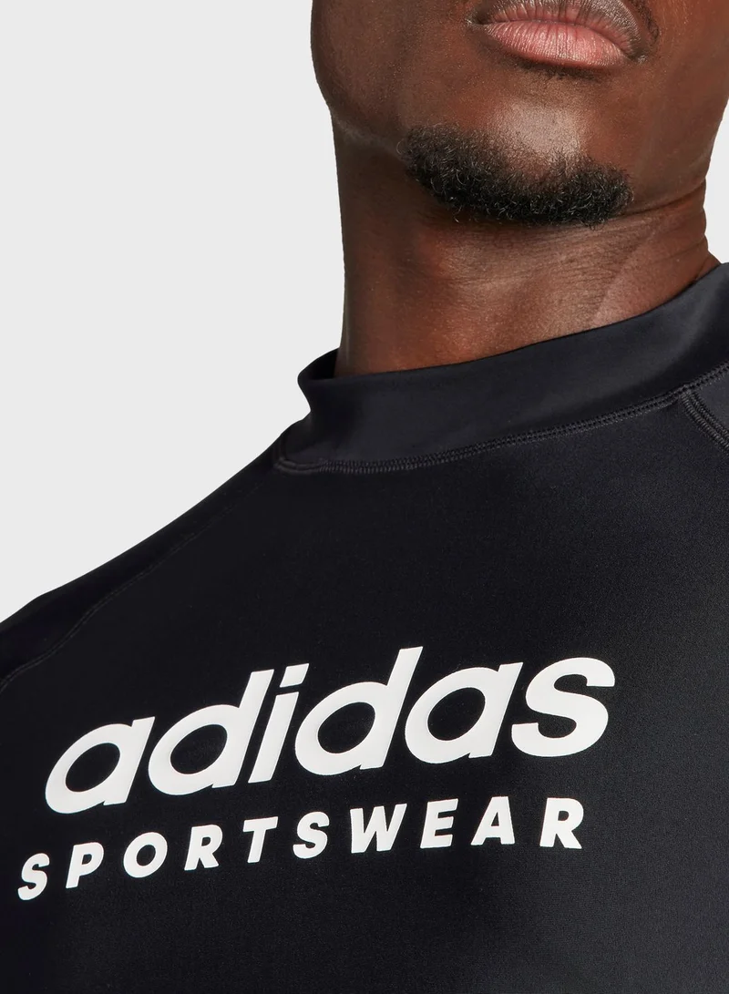 adidas تيشيرت سباحة