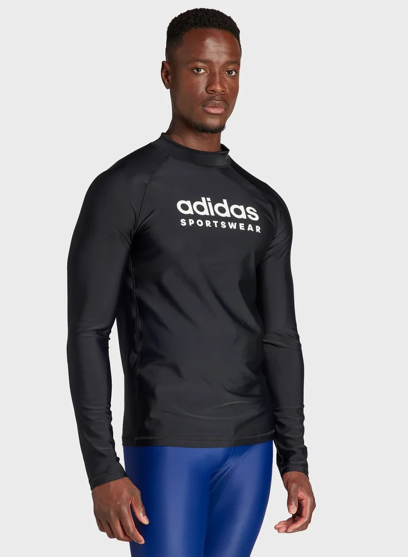 adidas تيشيرت سباحة