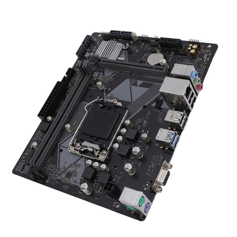 H310M F R2.0 لوحة أم LGA 1151 بفتحتين DDR4 بتصميم M ATX - توافق متعدد الاستخدامات مع المعالجات ومخرجات DVI وVGA للكمبيوتر المكتبي، مناسبة للألعاب المنزلية والتصميم - Image 4
