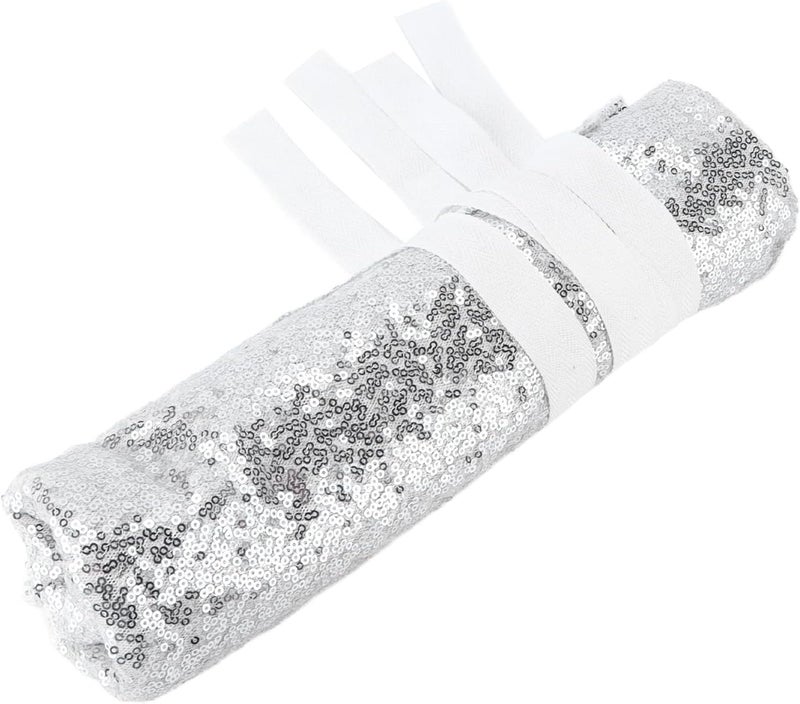 Backdrop Curtains for Weddings and Parties, Decorative Background Accessories, Gorgeous Style with Sequin Mesh Material, Durable Gauze Plastic Nylon Fabric for Home Decor, Photogra - Image 3