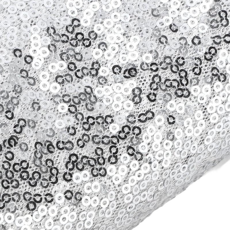 Backdrop Curtains for Weddings and Parties, Decorative Background Accessories, Gorgeous Style with Sequin Mesh Material, Durable Gauze Plastic Nylon Fabric for Home Decor, Photogra - Image 5