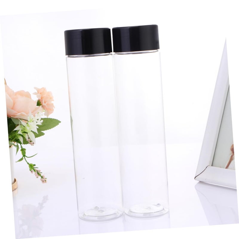 Reusable 500ml Plastic Beverage Bottles Empty Juice Jars Water Storage Containers 21X6cm - Image 4