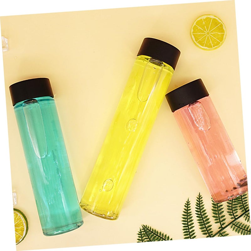 Reusable 500ml Plastic Beverage Bottles Empty Juice Jars Water Storage Containers 21X6cm - Image 5