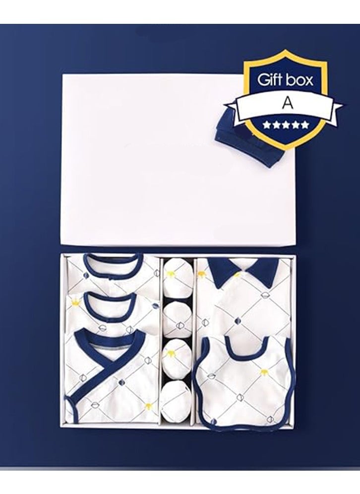 Beauenty - Winter Warm Newborn Baby Boy Girl Clothes Set Newborn Gifts Set Premium Cotton Baby Clothes Accessories Set Fits Newborn to 3 Months - Image 1