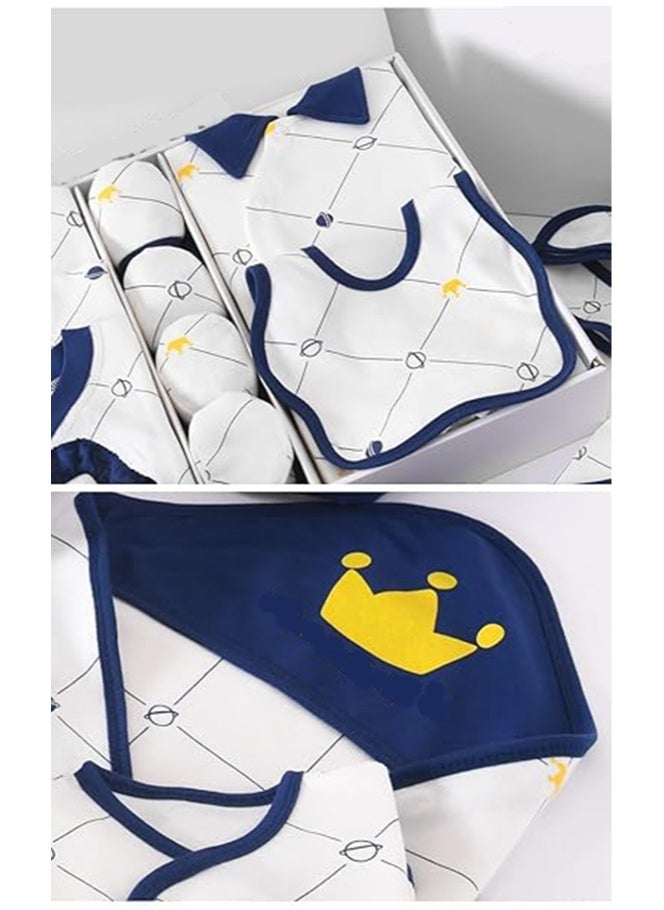 Beauenty - Winter Warm Newborn Baby Boy Girl Clothes Set Newborn Gifts Set Premium Cotton Baby Clothes Accessories Set Fits Newborn to 3 Months - Image 1