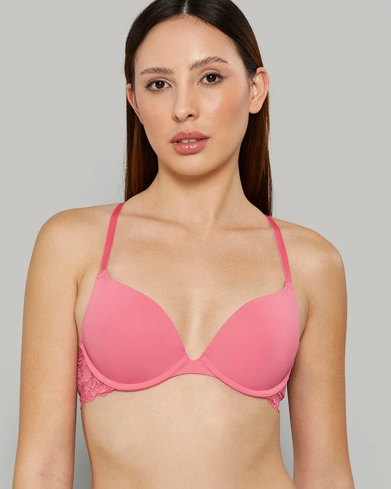 لا سينزا La Senza Lace Trendy Pink Bra