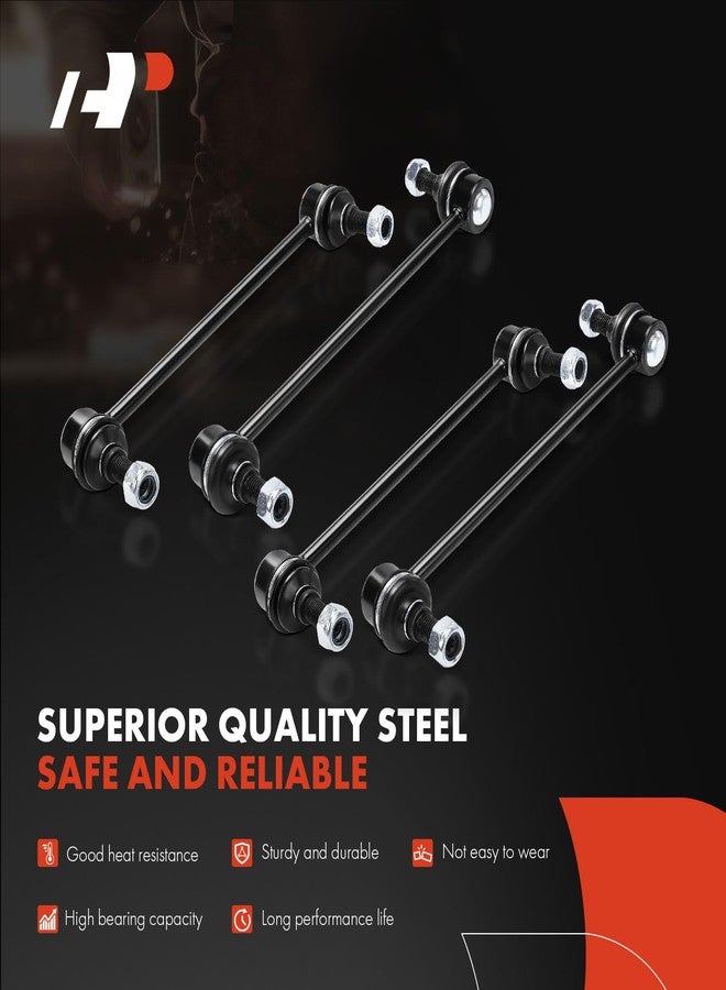 أ-بريميوم طقم تعليق A-Premium مكون من 8 قطع، يشمل وصلة قضيب التوازن الأمامي والخلفي، وطرف قضيب التوجيه الأمامي الداخلي والخارجي، متوافق مع كيا سبورتاج 2005-2010، وهيونداي توسان 2005-2009 - Image 4