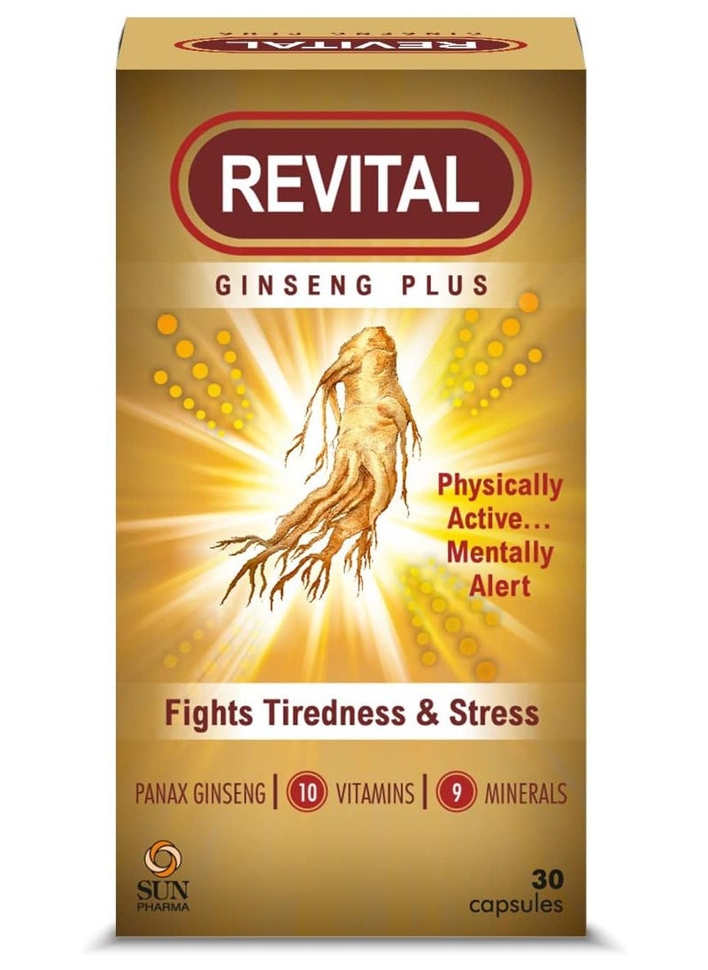 Revital Capsules 30s Fights Tiredness And Stress  - Image 1