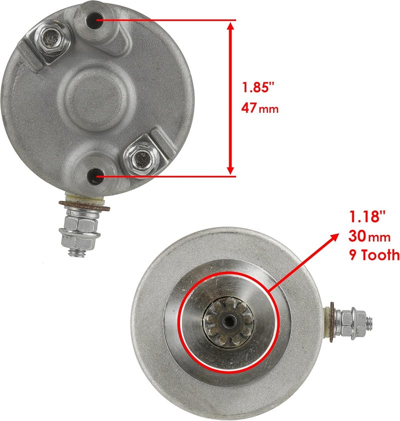 Caltric Starter for Yamaha 225 Moto-4 YFM225 246Cc (1986-1991) - Image 2