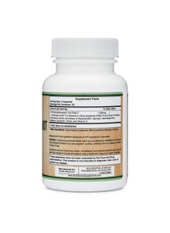 Double Wood Supplements Double Wood, Citrus Bergamot Extract (1000mg), 60 Capsules  - Image 2