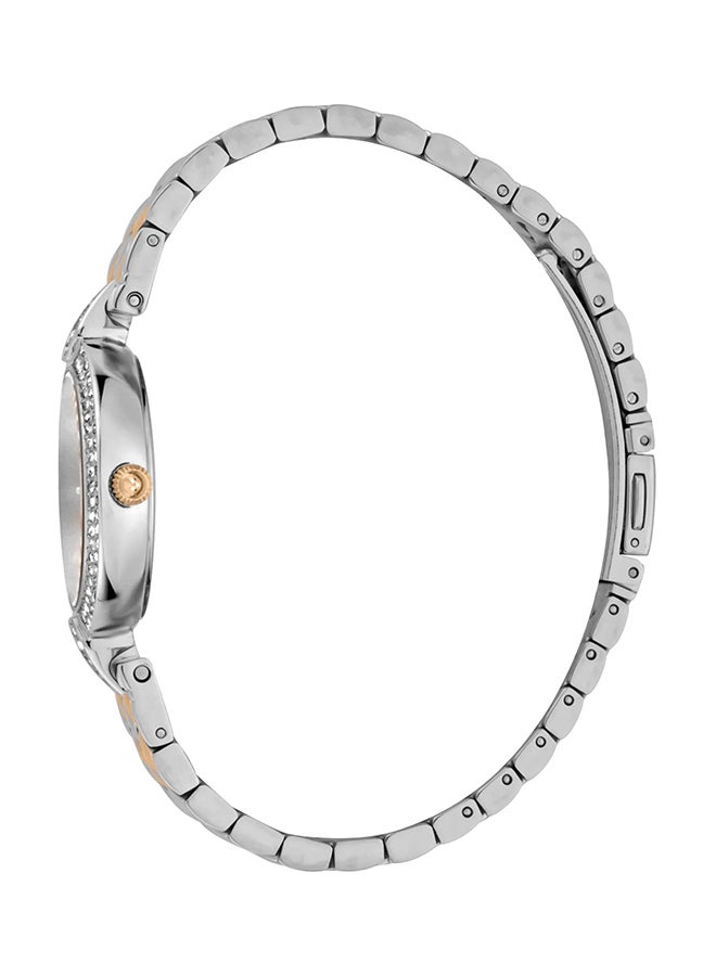 Just Cavalli جست كافالي ليدي نوبيل غلام JC1L159M0105 - ساعة كوارتز أنثوية من الفولاذ المقاوم للصدأ ذات عقربين - Image 2