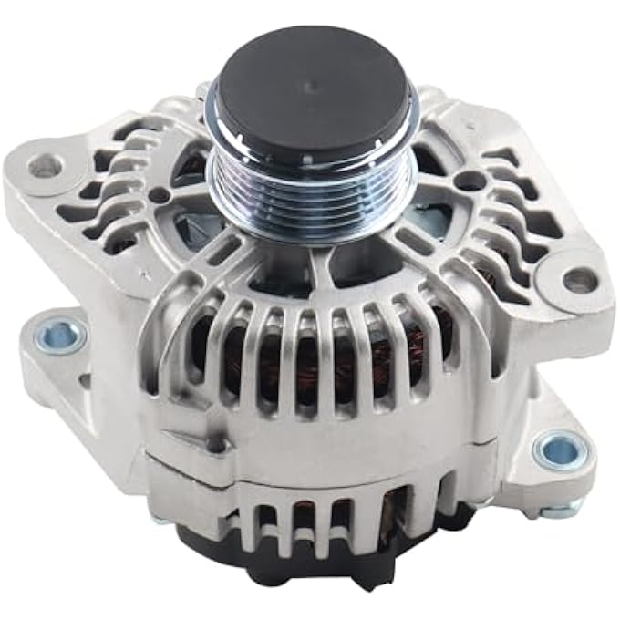 FEIDKS Alternator Compatible with 2011-2013 Tucson 2011-2014 Sonata 2010-2013 Forte 2011 Optima 2.4L Replace# 11A1351 373002G400 - Image 1