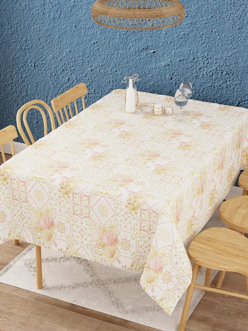 EVER HOME 100 Cotton 4 to 6 Seater Dining Table ClothTable CoverRectangular 58 inch x 88 inch Pack of 1 - Image 2