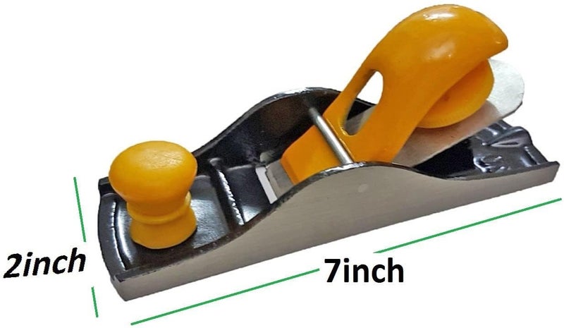 Inditrust New 7 inch Randa Block Carpenter Plane With 11 Pcs Hole Saw Drill Bits Multi-size Woodworking tool kit (Pack of 2) Cast Iron Steel Hand Plane (17.5 cm) - Image 3