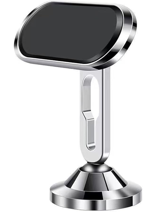 Excefore Magnetic Phone Holder,【Super Magnet】【With 2 Metal Plates】 Car Magnetic Phone Holder, Universal Dashboard Car Holder For Iphone,Samsung And Other Phones (Silver) - Image 1