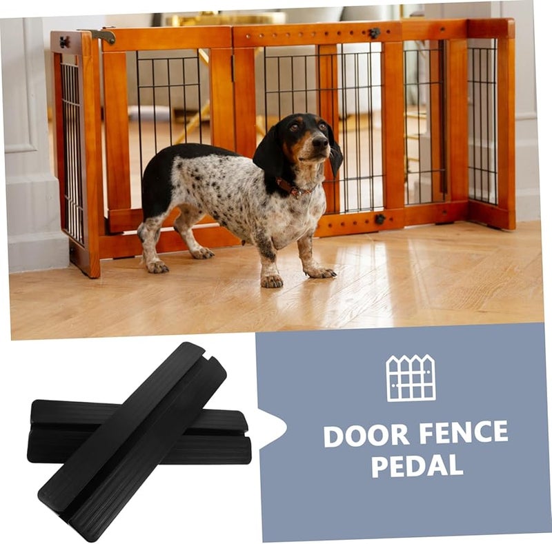 2Pcs Baby Gate Ramp Support Feet Kick Plate Protection Accessories for Doorways Stairs Safety Gate - Image 4