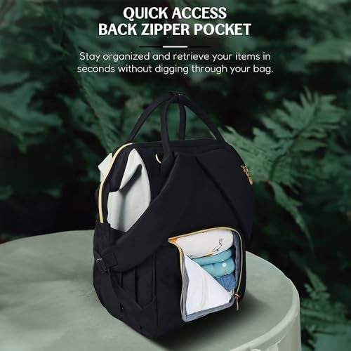 StarAndDaisy Diaper Bag for Mothers for Travel/Maternity Bag with 16 Multi-Purpose Pockets with Quick Access Diaper & Mobile Pocket/Diaper Bag for Baby - Image 4