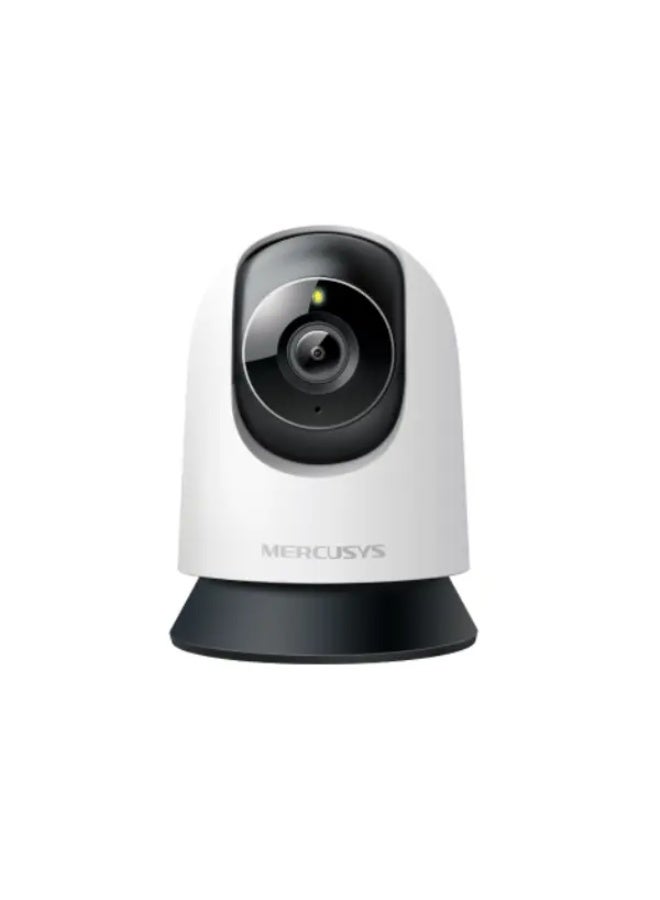 Mercusys MC210 4 mm Pan/Tilt Home Security Wi-Fi Camera - White - Image 1