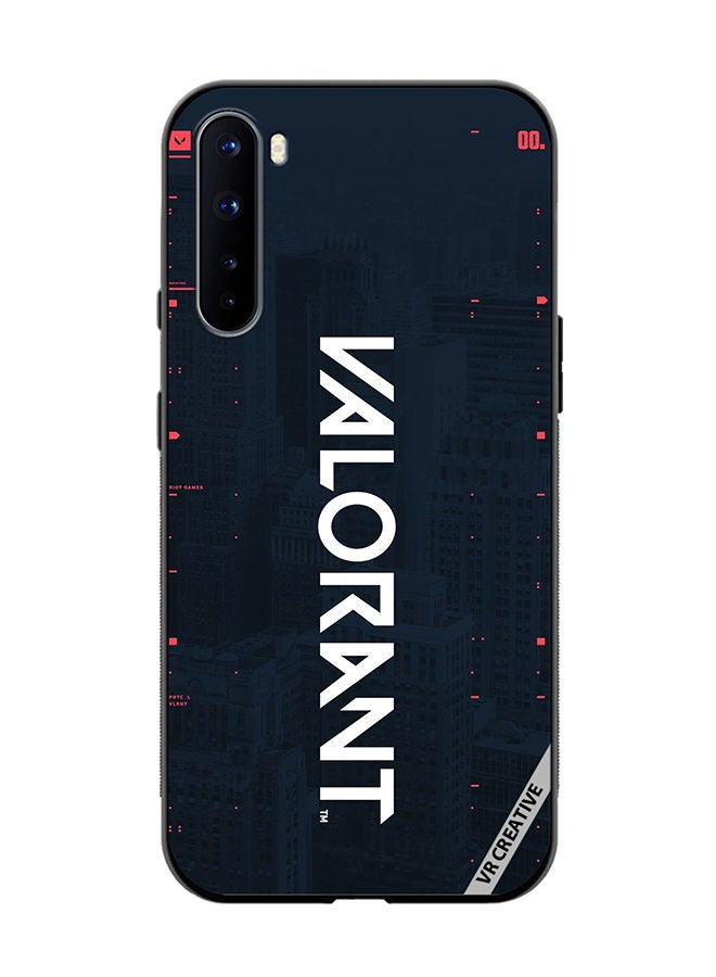 VR CREATIVE Protective Case Cover For OnePlus Nord Valorant Design Multicolour - Image 1