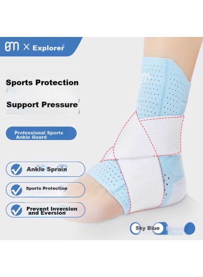 Trailblaze Tubuzhe Ankle Brace, Ultra-thin Sports Ankle Support, Basketball Ankle Protection, Ankle Fixation Strap, Ankle Sprain Prevention, Running, Soccer  - Image 1