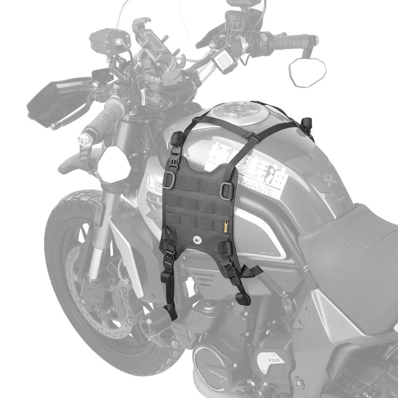 Rhinowalk Motorcycle Tail Bag Base Universal Saddle Bag Mount