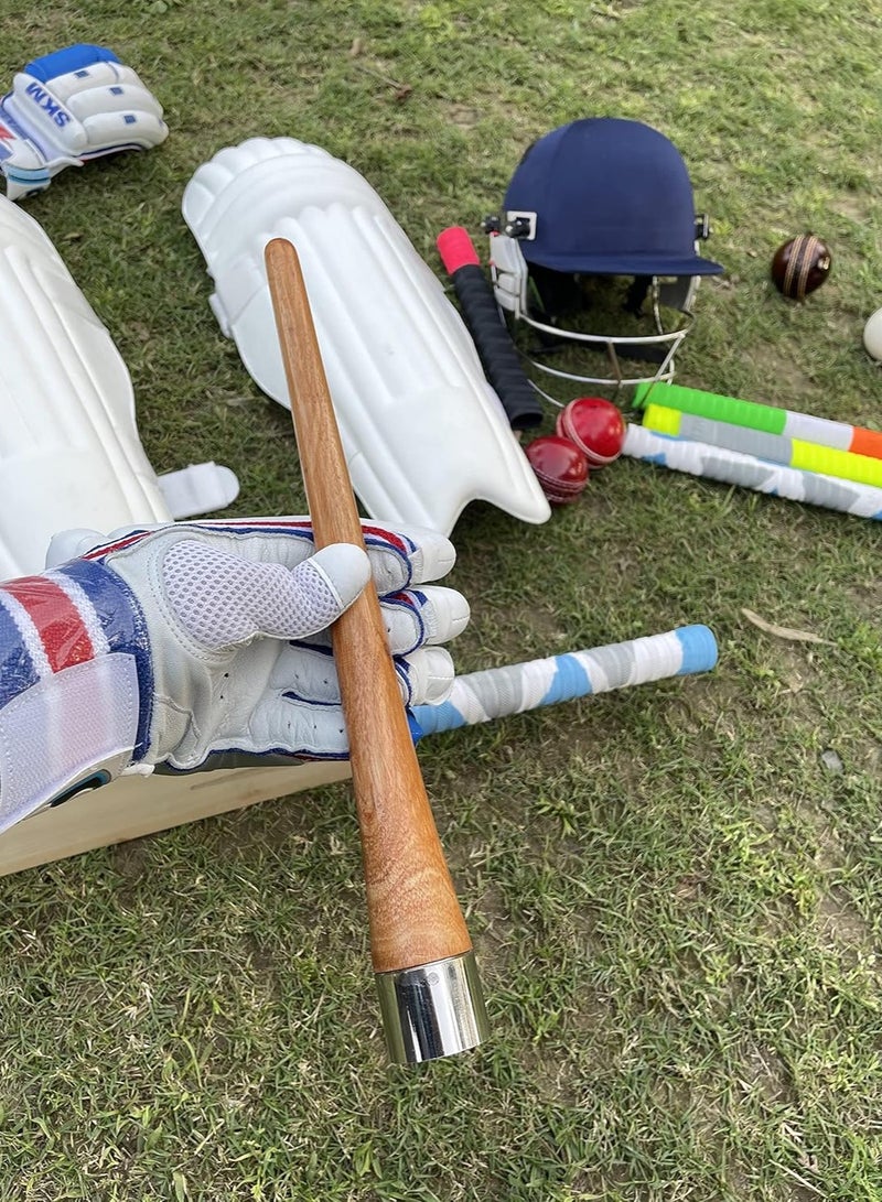 LIVOX® Premium Cricket Bat Handle Rubber 5 Grips for Enhanced Performance With Better Shock Absorption And 1 Wooden Gripper Cone (pack of 6) - Image 4