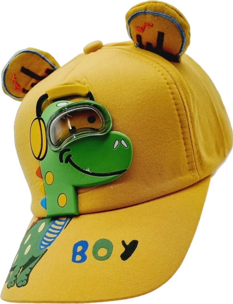 Tezzgelsin Children 4-8 Years Giraffe Patterned Headphone Hat