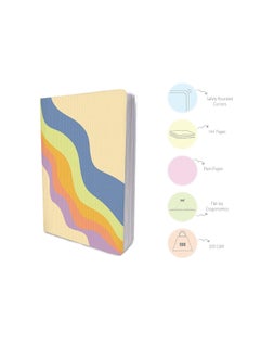 FACTOR NOTES دفتر ملاحظات عادي مقاس A5، سمك 100 جرام لكل متر مربع، 144 صفحة  - Image 2